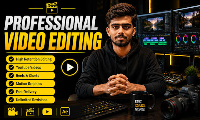 do professional video editing