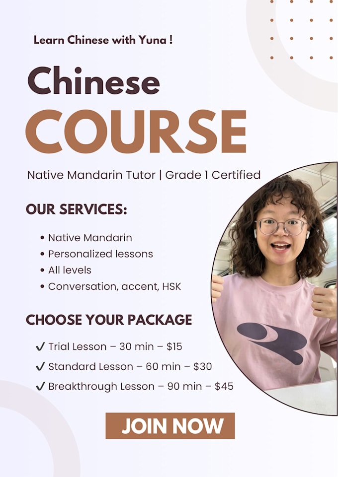 teach you practical mandarin chinese from a native speaker
