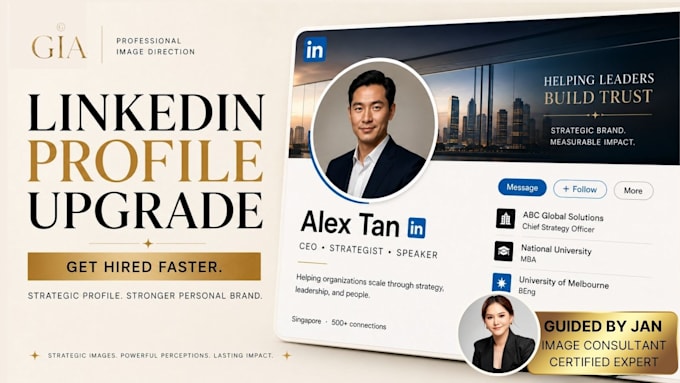 improve your linkedin profile with professional headshots and branding