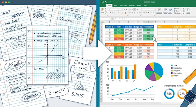 design a custom excel spreadsheet for budgeting and planning