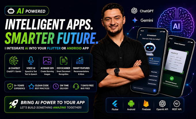 integrate ai into your flutter or android mobile app