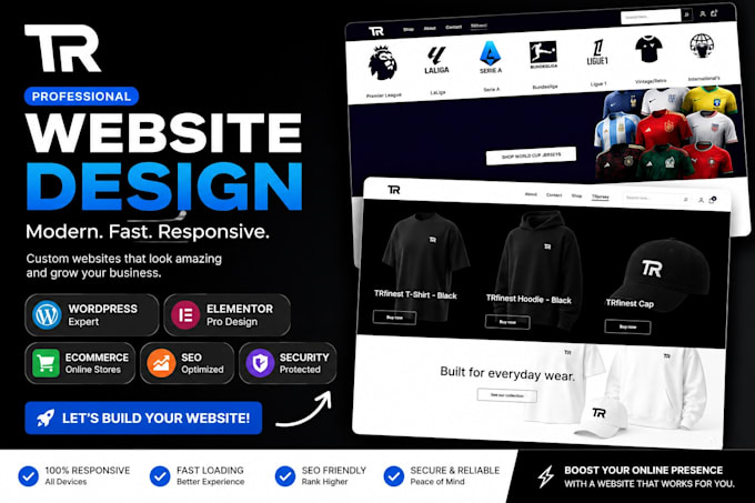 design a premium business website