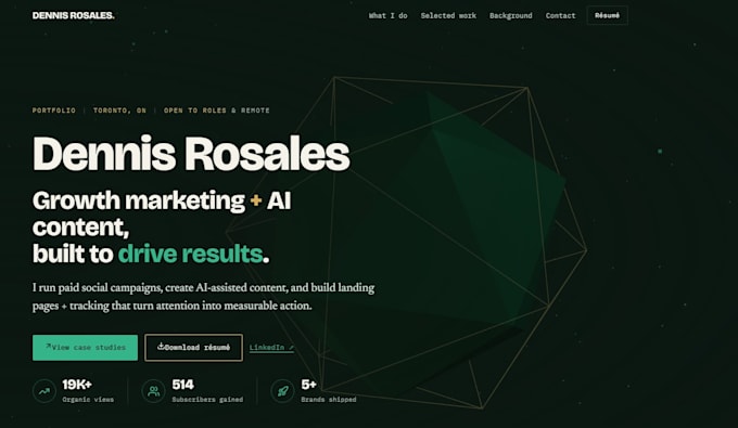 build a custom responsive landing page