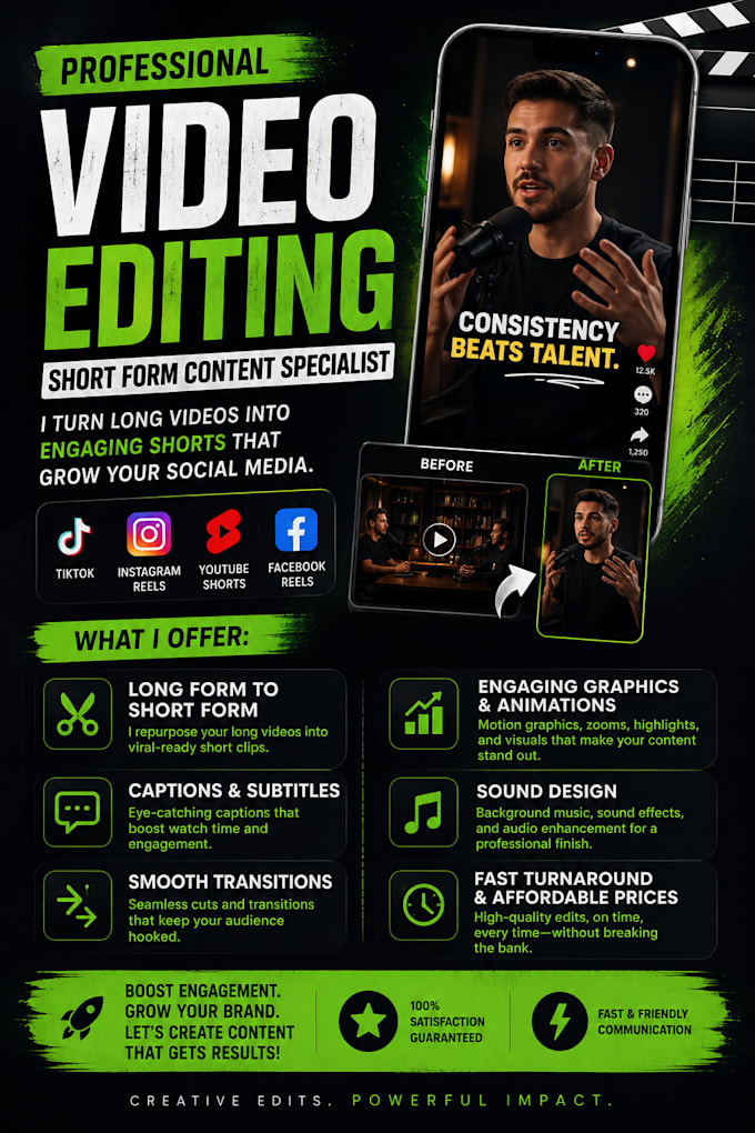 repurpose long form to short videos