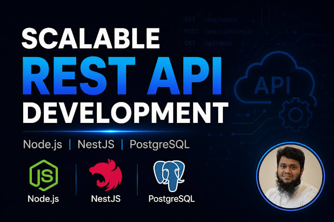 build a scalable rest API using nodejs nestjs and postgresql