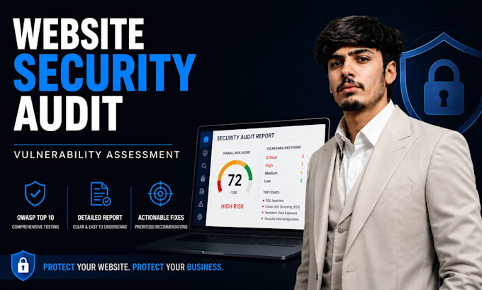 perform website security audit and vulnerability assessment