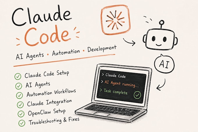 build claude code ai agents, setup claude code and openclaw