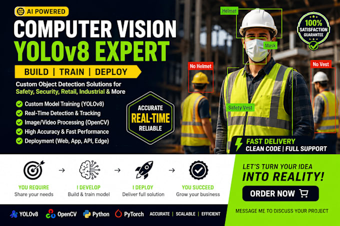 build a custom ai safety detector for helmets and vests