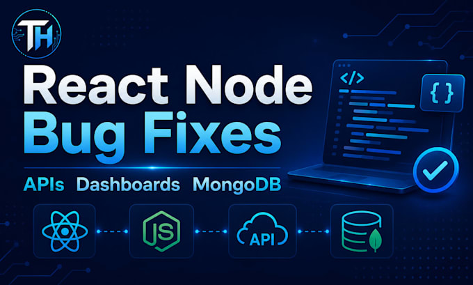 fix bugs in your react node express mongodb web app