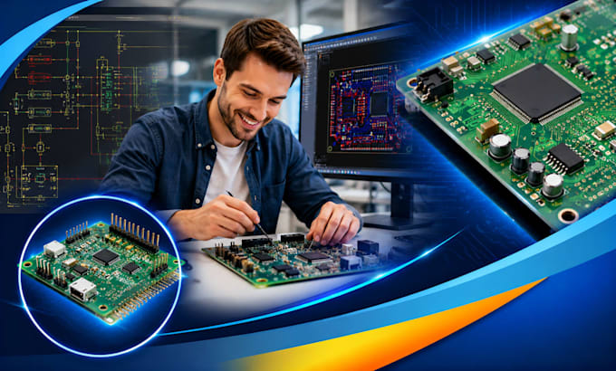 design a professional pcb, schematic, and prototype kicad altium