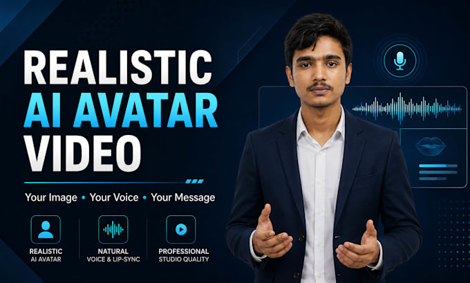 create a realistic ai avatar video
