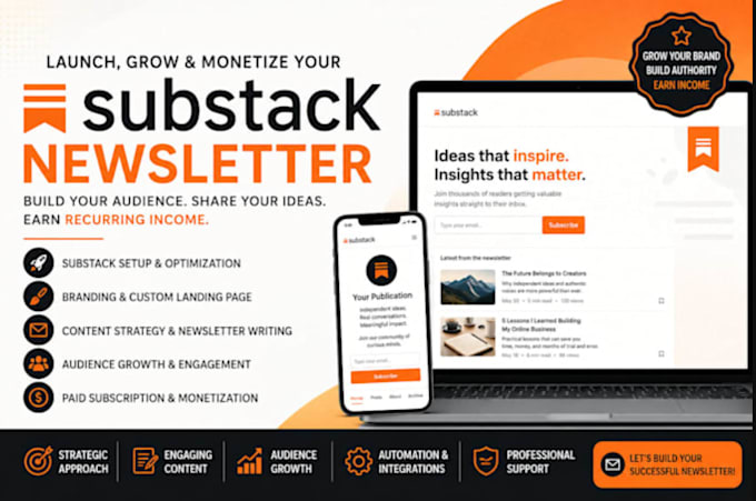 do organic substack promotion and newsletter growth