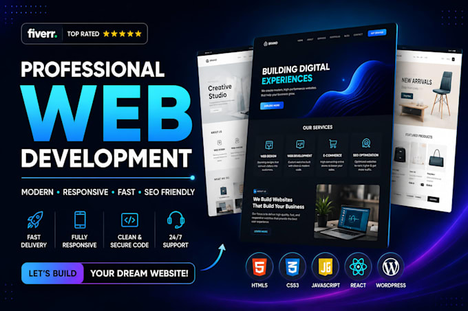 make a stunning website for your business
