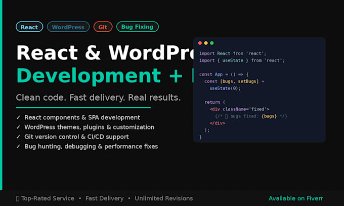 fix react, javascript or typescript bugs