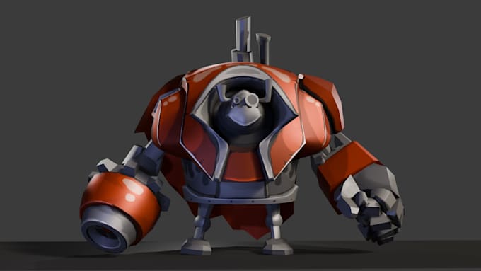 3d game character, textured, optimized, rigged