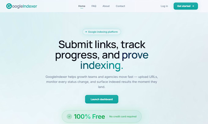 help your website to be visible and indexed on google