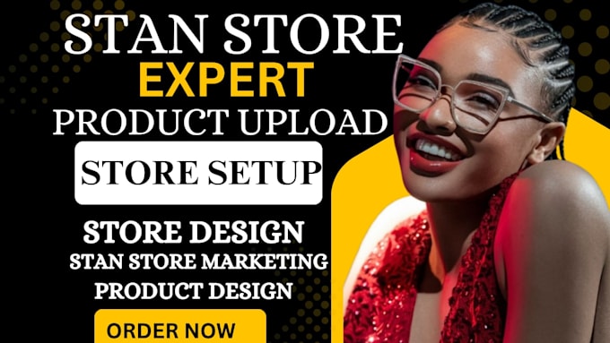 stan store expert stan store marketing product upload store setup store design
