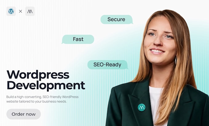 design and develop a custom wordpress website with elementor