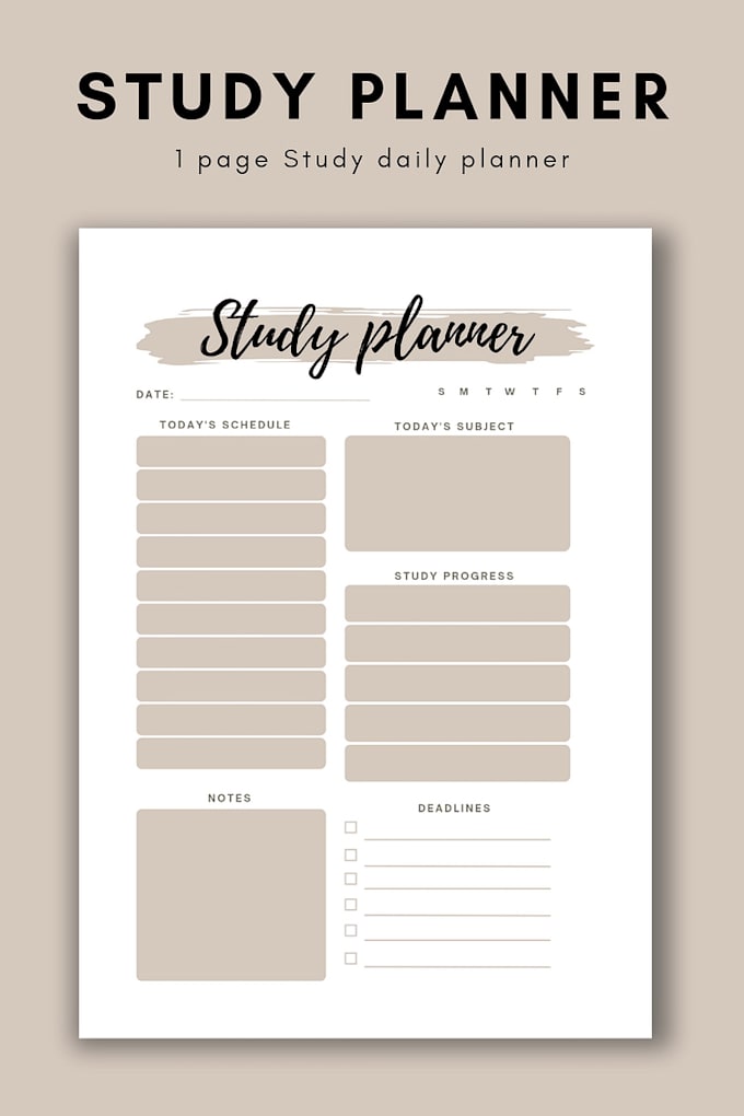 design aesthetic printable digital planners in canva