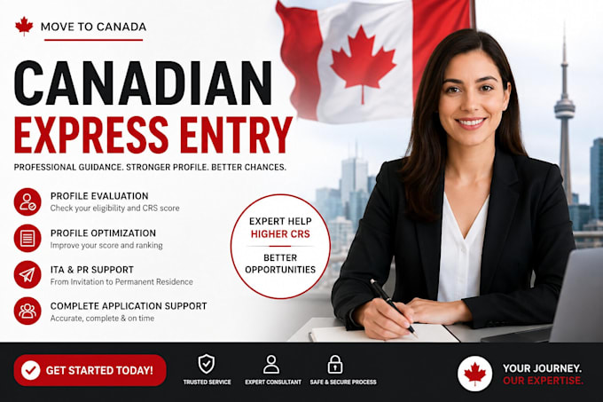 help you fill canadian express entry application forms