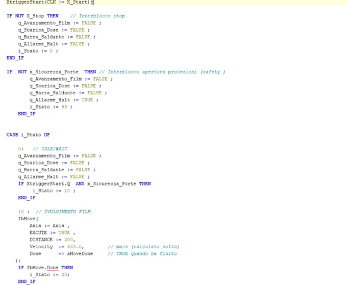 provide plcprogramming with codesys for industrial automation projects