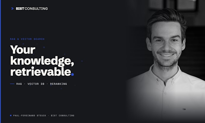 design your ai rag knowledge base and vector database backend