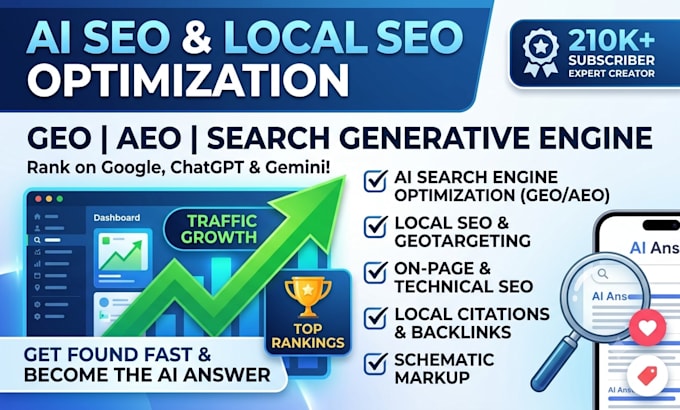 do complete local SEO and ai search engine optimization GEO aeo