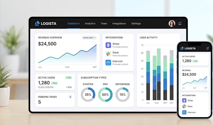 develop a custom saas application and web platform