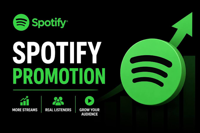 spotify promotion to USA listeners without bot streams using spotify ads