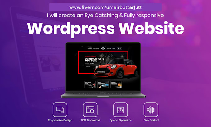 build a responsive wordpress and shopify website