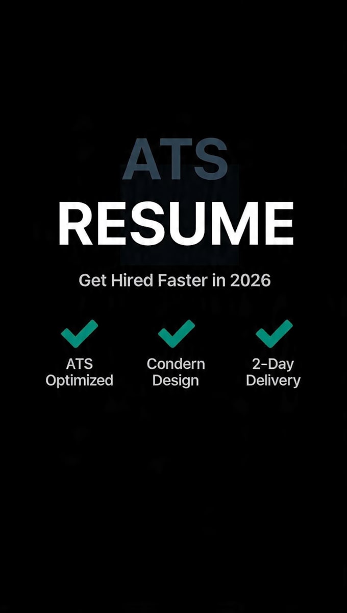do professional CV, resume, and cover letter design