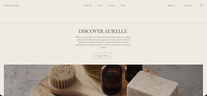 do a business website