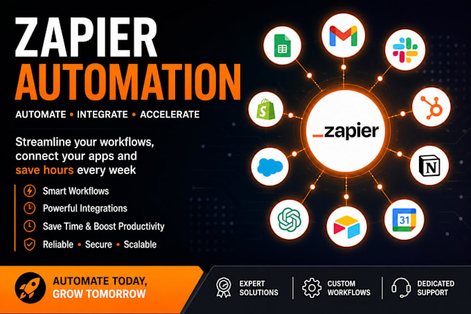 automate your business workflows with zapier integrations and automation