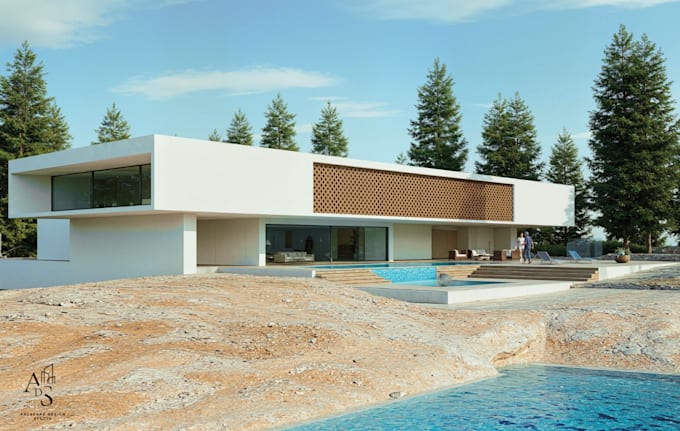 create realistic 3d architectural models or render
