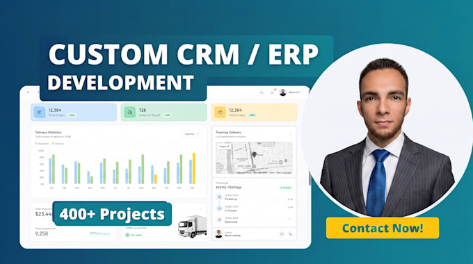 develop a custom CRM in PHP web development