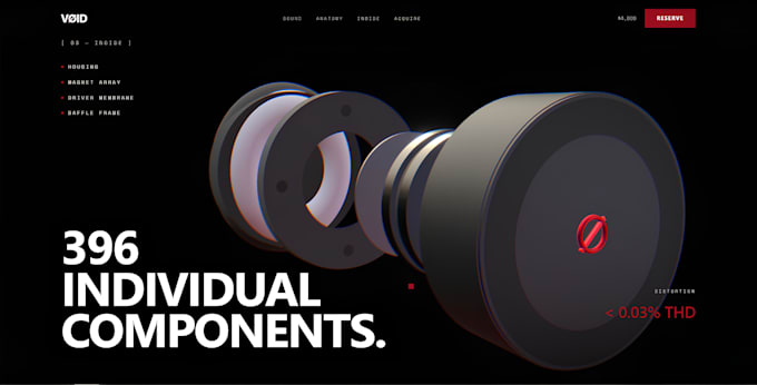 build a premium scroll animated landing page for your brand