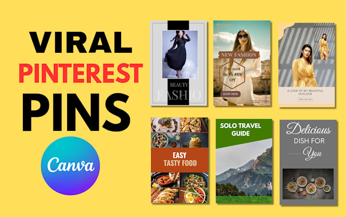 create professional viral pinterest pins in 3 hours with canva