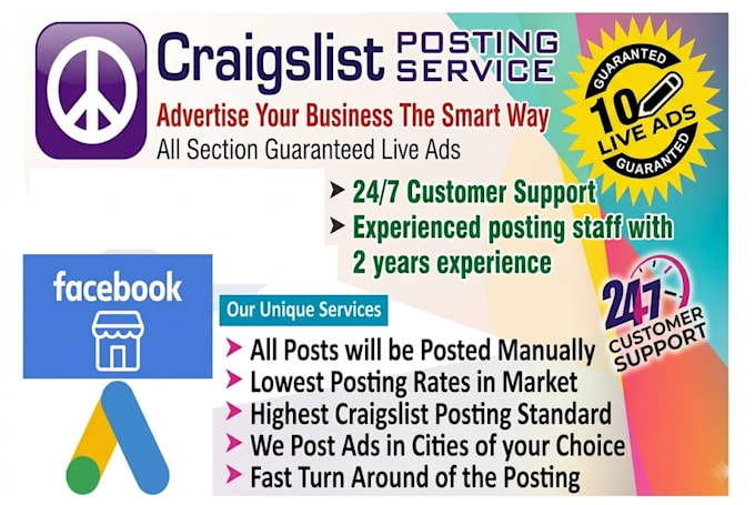 do cl ad posting in all over USA