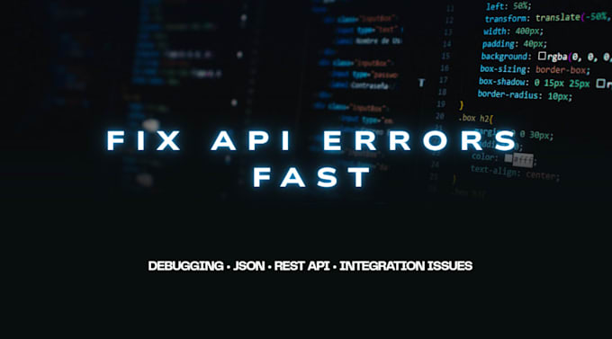 fix API errors and integration issues