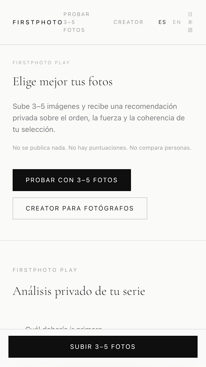 create a stunning portfolio website for models and photographers