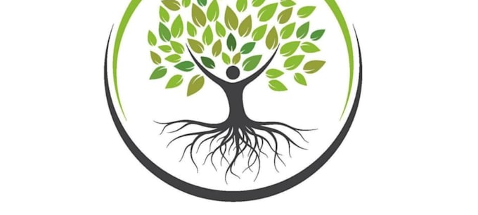 design amazing tree nursery brand logo