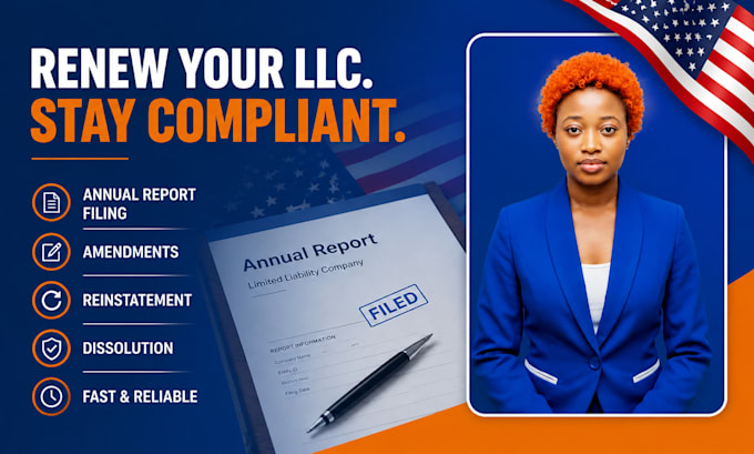 file llc annual report llc amendment llc reinstatement and llc dissolution