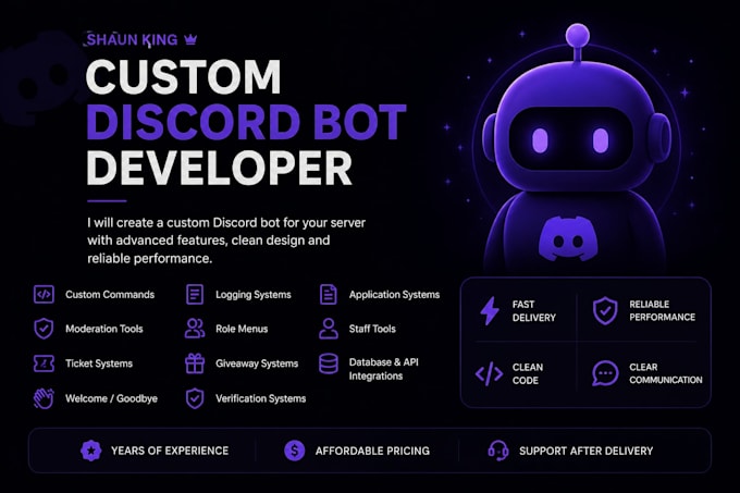 create a custom discord bot for your server