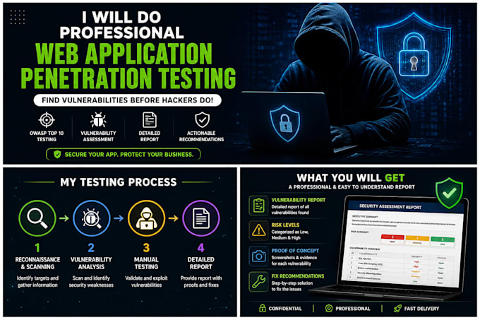 perform web application penetration testing and find vulnerabilities