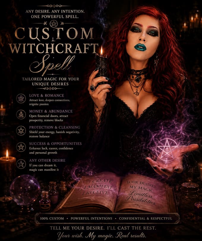 create a custom spell for any desire