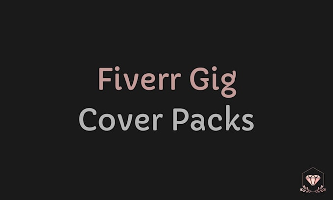 create a fiverr gig cover image pack for your niche