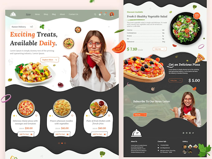 build a restaurant and pizza website on wix with online ordering