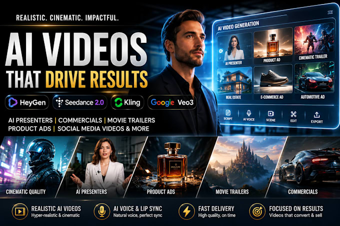 do ai video modules, ai presenter using heygen seedance 2 0 keygen, google veo3