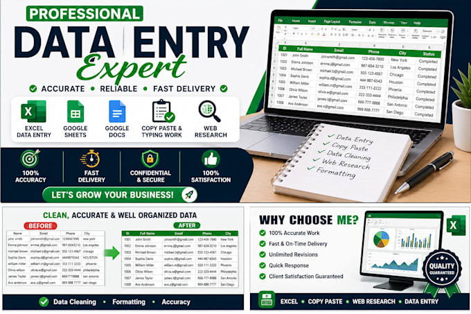 do professional data entr