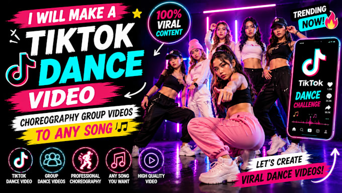make dance video with girl group choreography